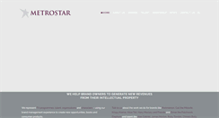 Desktop Screenshot of metrostarmedia.co.uk
